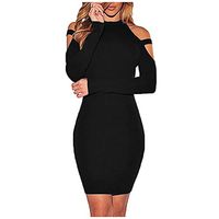 Jocund Women Sexy Dress Perspective Mesh Chiffon Hollow Out O-Neck Double Plus Size Skirt