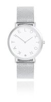 Katie Loxton - Rai Watch - Silver Plated Chain Mail Watch