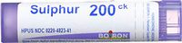 Boiron, Sulphur 200ck Multi Dose Tube, 80 Count