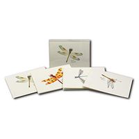 Earth Sky + Water - Dragonfly & Damselfly Assortment II Notecard Set - 8 Blank Cards with Envelopes (2 each of 4 styles)