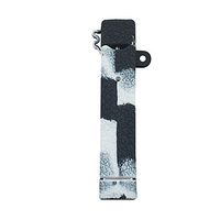 DSC-Mart Silicone Case for JUUL (Upgraded Version), Texture Cover Sleeve Shield Compatible with Juul Pen (Blackwhite)