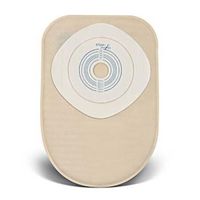 ActiveLife One-Piece Closed-End Pouch with Skin Barrier - Pre-Cut: 1 1/4"" - Color: Opaque - Box of 60