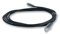 L COM TRD815BLK-10 Patch Cord, CAT5E, RJ45 Plug, UTP, 10FT, Black; Cable Length - Imperial:10FT; Cable Length - Metric:3M; Connector Type A:RJ45 Plug; Connector Type B:R