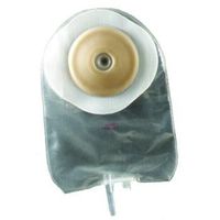 ActiveLife Convex One-Piece Urostomy Pouch with Durahesive Skin Barrier - Pre-Cut: 5/8" , Transparent - 5 Each / Box
