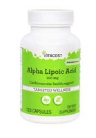 Vitacost Alpha Lipoic Acid - 100 mg - 120 Capsules