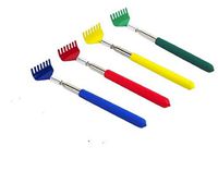 Back scratchers for Adults extendable, Preciashopping Back Scratcher Extendable Telescopic Massager Adjustable Portable 26" (Yellow)