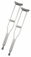 Medline Standard Aluminum Crutches, Youth