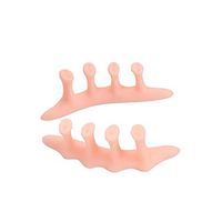 Toe Stretchers (2 Pieces) - Silicone Gel Toe Separators for Relaxing Toes, Bunion Relief, Hammer Toe and More for Women and Men