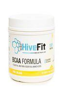 100% All Natural BCAA Powder Formula Pina Colada Flavor Amino Acids Intra-Workout for Muscle Recovery 30 Servings by HiveFit