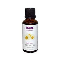 NOW Essential Oils, Chamomile Oil, Delightful Aromatherapy Scent, Steam Distilled, 100% Pure, Vegan, Child Resistant Cap, 1-Ounce