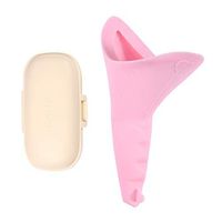 Exceart Female Urination Device Travel Camping Outdoor Standing Pee Urinal Women Funnel Portable Urine Urinary Women Emergency Plastic Pee Potty