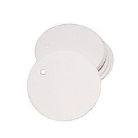 100 Pcs Round Hang Tags Kraft Paper Tags Label Price Tag Gift Tags for Wedding Party