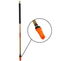 SWOPT 48” Premium Wood Interchangeable Handle – Wood Handle for Cleaning Heads, Unique Design Eliminates Loose Handles – Interchangeable with Other SWOPT Products for More Efficient Cleaning and Storage, Handle Only, Cleaning Heads Sold Separately, 5127C6