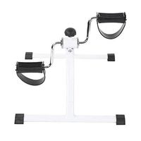 Mini Exercise Bike, Portable Under Desk Pedal Exerciser Foot Cycle Arm & Leg Peddler Machine for Women and Men