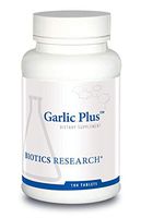 Biotics Research Garlic Plus™ – Pure Garlic Concentrate Plus Vitamin C & Chlorophyllins, Supports Cardiovascular Health, Immune Function, Strong Antioxidant 100 Tablets