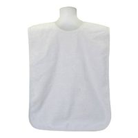 Terry Adult Bib with a Snap Closure Size 18x30