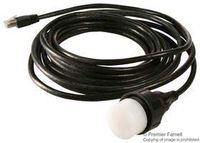 BULGIN PX0837/5M00 SFTP ETHERNET CABLE, CAT5E, 5M, BLACK