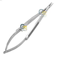 CASTROVIEJO Needle Holder 3.5" Without Lock Straight G.S Instruments