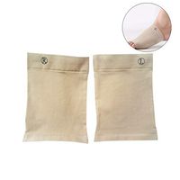 Qlychee 1 Pair Silicone Arch Support Shoe Inserts Flat Feet Cushion Pain Relief