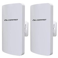 DP-iot HOT-COMFAST 2Pc/Set Comfast CF-E113A 300Mbps High Power Outdoor WiFi Bridge Router Built-in PA 3KM 5.8Ghz One Click Pairing St