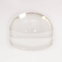 2.5 Inch Dome / Paperweight 4x Magnifier w/ Pouch