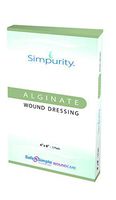 Simpurity Calcium Alginate Wound Dressing, 4" x 8", Box of 5