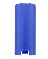 Replacement Battery Back Cover Case Door Sell Lid For Nintendo Wii Remote Controller （Dark Blue）