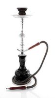 CHICAGO 20" Black Hookah shisha nargila bars narguile nargile glass water vase