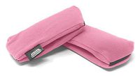Universal Crutch Underarm Pad Covers - Luxurious Soft Fleece with Sculpted Memory Foam Cores (Perfect Pink)