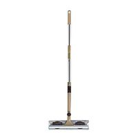 THBEIBEI Stainless Steel All-Purpose Squeegee Telescopic For Bathroom Floor Kitchen Wet Room Mirror Car Window Glass Cleaning Khaki 145.528cm