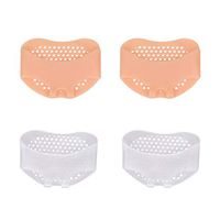 2 Packs Pairs Metatarsal Pads，Temiart Ball of Foot Cushions, Metatarsal Pads for Women Men Soft Gel Insoles Supports Forefoot Cushioning, Pain Relief Morton's Neuroma Foot Pads