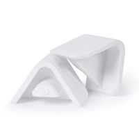 Collapsible Threshold Water Dam End Caps (Square)