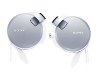Sony Clip-on Stereo Headphones with Retractable | MDR-Q38LW S Silver(Japan Import)