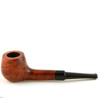 Mr. Brog Pot Tobacco Pipe - Model No: 64 Albert Pecan - Mediterranean Briar Wood - Hand Made