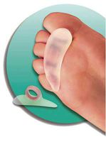 Silipos Gel Toe Crest Small Left