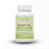 Hemp Soft Gel Capsules - 10 MG of Pure Hemp Extract - Pain, Stress & Anxiety Relief - Natural Sleep & Mood Support - Made in The USA - Extra Strength, Maximum Value - Rich in Omega 3, 6, 9