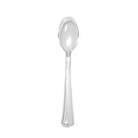 Party Essentials Heavy Duty Plastic Spoons, Clear (12 Packs of 24)