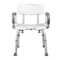TIAN HENG XIN U-Shaped Seat Shower Chair Tub Transfer Bench Shower Lift Chair Bath Seat with Armrests and Back Shower Bench Shower Seats for Elderly, Senior, Handicap & Disabled