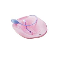 YXIUER Sitz Bath Over-The-Toilet Perineal Soaking Bath with Flusher, for Hemorrhoidal Relief, Pregnant Women,The Elderly, Post-Episiotomy Patients,Pink