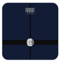 Smart WiFi Scale, FITINDEX Bluetooth Body Fat Wireless Digital BMI Bathroom Weight Scale Body Composition Monitor Health Analyzer with Smartphone App for Body Weight, Fat, Water, BMI, BMR - Black