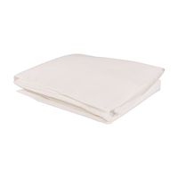 DMI Fitted Hospital Bed Bottom Sheets, Standard Size, White, 12-Count, Made in The USA