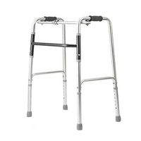 Rolling Walkers Walker Elderly Disabled Assisted Walker Anti-Skid Walker Lower Limb Training Walker (Color : Silver, Size : 705077cm)