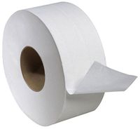 Tork TJ0912A Universal Jumbo Single-Ply Toilet Tissue Roll, White