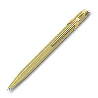 Caran d'Ache 849 Give a Little Joy Ballpoint Pen in Sparkle Glitter Gold
