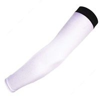 Cooling Arm Sleeves, UV Protection Forearm Sports Cool Sleeves,Cover Arm Sleeve Glove for all Outdoor Activities Skin Protection 1 Pair Red L