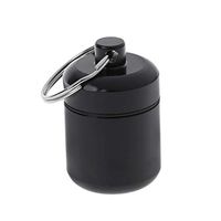sara-u Mini Portable Aluminium Alloy Pill Box Carrying Bottle Case Noise Canceling Hearing Protection Earbuds Earplugs