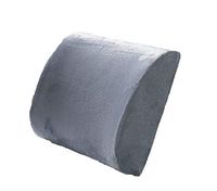 Comfortable Memory Foam Support Pillow Car Seat Home Office Chair (Gray)