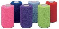 Co-Flex - Flexible Bandaging Tape - 4" x 5 yd - Assorted Colors - USA - 6, 12, or 18 Pack (18)