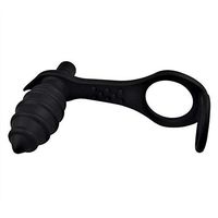 Oolong Black Elec-tric Masaage Silicone Pul-ling Be-ads Ȁmâl Plúg for Men for Women