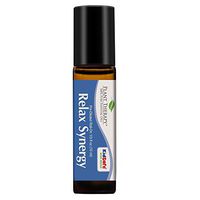 Plant Therapy Essential Oils Relax Synergy - Sleep & Stress Blend 100% Pure, Pre-Diluted Roll-On, Natural Aromatherapy, Therapeutic Grade 10 mL (1/3 oz)